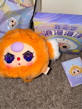 Baby Three Ocean of Romance Opened Blind Box Special Liquid Glitter Eyes!